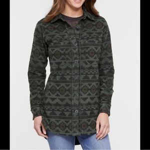 Overland Riley Blanket Print Cotton Shirt‎